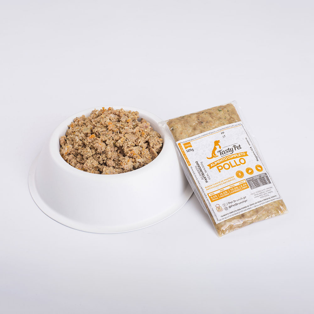 ALIMENTO COMPLETO  POLLO 125g - Pet Brunch Desarrollo
